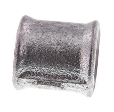 Rp 1'' Zinc plated Cast iron Round Socket 25 Bar [2 Pieces]