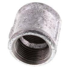 Rp 1'' Zinc plated Cast iron Round Socket 25 Bar [2 Pieces]