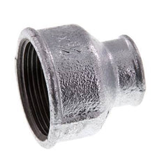Rp 1 1/2'' x Rp 3/4'' Verzinktes Gusseisen Runde Muffe 25 Bar