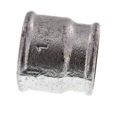 Rp 1 1/2'' x Rp 1 1/4'' Verzinktes Gusseisen Runde Muffe 25 Stange