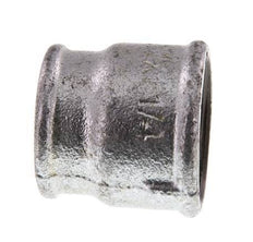 Rp 1 1/2'' x Rp 1 1/4'' Verzinktes Gusseisen Runde Muffe 25 Stange