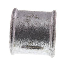 Rp 1 1/2'' Verzinktes Gusseisen Runde Muffe 25 Bar