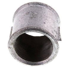 Rp 1 1/2'' Verzinktes Gusseisen Runde Muffe 25 Bar
