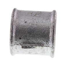 Rp 1 1/2'' Verzinktes Gusseisen Runde Muffe 25 Bar