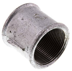 Rp 1 1/2'' Verzinktes Gusseisen Runde Muffe 25 Bar
