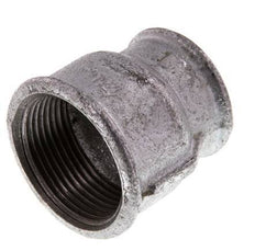 Rp 1 1/4'' x Rp 1'' Zinc plated Cast iron Round Socket 25 Bar [2 Pieces]