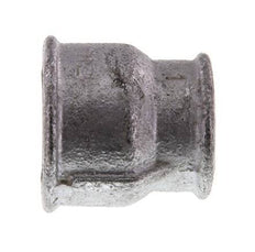 Rp 1 1/4'' x Rp 1'' Zinc plated Cast iron Round Socket 25 Bar [2 Pieces]