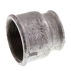 Rp 2'' x Rp 1 1/2'' Verzinktes Gusseisen Runde Muffe 25 Bar