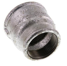 Rp 2'' x Rp 1 1/2'' Verzinktes Gusseisen Runde Muffe 25 Bar
