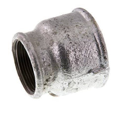 Rp 2'' x Rp 1 1/2'' Verzinktes Gusseisen Runde Muffe 25 Bar