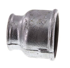 Rp 2'' x Rp 1 1/4'' Verzinktes Gusseisen Runde Muffe 25 Stange