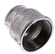 Rp 2'' x Rp 1 1/4'' Verzinktes Gusseisen Runde Muffe 25 Stange