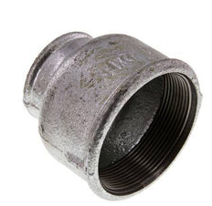 Rp 2 1/2'' x Rp 1 1/2'' Verzinktes Gusseisen Runde Muffe 25 Stange