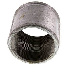 Rp 2 1/2'' Verzinktes Gusseisen Runde Muffe 25 Bar