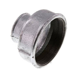 Rp 3'' x Rp 1 1/2'' Verzinktes Gusseisen Runde Muffe 25 Stange
