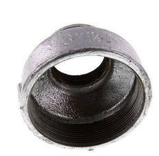 Rp 3'' x Rp 1 1/2'' Verzinktes Gusseisen Runde Muffe 25 Stange