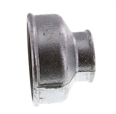 Rp 3'' x Rp 1 1/2'' Verzinktes Gusseisen Runde Muffe 25 Stange