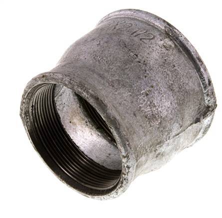 Rp 3'' x Rp 2 1/2'' Verzinktes Gusseisen Runde Muffe 25 Stange