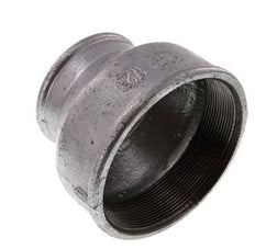 Rp 4'' x Rp 2 1/2'' Verzinktes Gusseisen Runde Muffe 25 Stange
