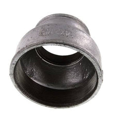 Rp 4'' x Rp 2 1/2'' Verzinktes Gusseisen Runde Muffe 25 Stange