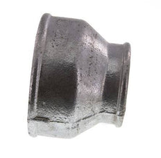 Rp 4'' x Rp 2 1/2'' Verzinktes Gusseisen Runde Muffe 25 Stange