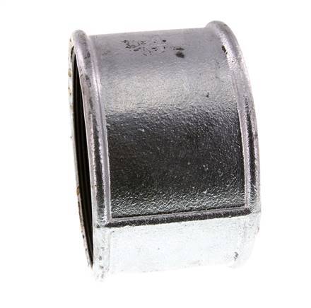 Rp 4'' Verzinktes Gusseisen Runde Muffe 25 Bar