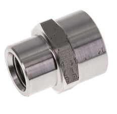 1/4'' NPT x 3/8'' NPT Edelstahl Muffe 210 Bar - Hydraulisch