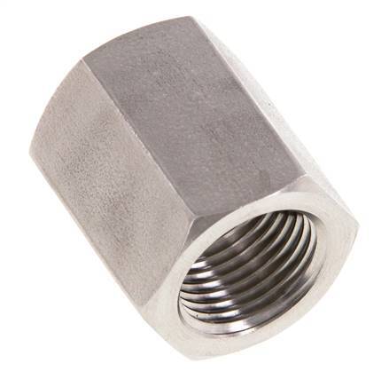 3/8'' NPT Edelstahl Muffe 210 Bar - Hydraulisch