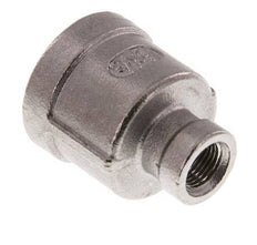 Rp 1/2'' x Rp 1/8'' Edelstahl Rundmuffe 16 bar