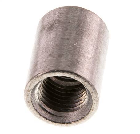 1/4'' NPT Stainless steel Round Socket 16 Bar [2 Pieces]