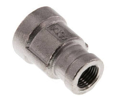 Rp 1/4'' x Rp 1/8'' Stainless steel Round Socket 16 Bar [2 Pieces]