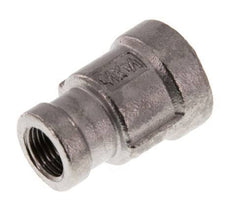 Rp 1/4'' x Rp 1/8'' Stainless steel Round Socket 16 Bar [2 Pieces]