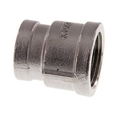 Rp 3/4'' x Rp 1/2'' Edelstahl Rundmuffe 16 bar