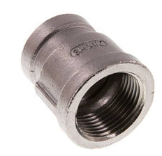 Rp 3/4'' x Rp 1/2'' Edelstahl Rundmuffe 16 bar