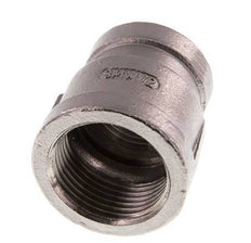 Rp 3/4'' x Rp 1/2'' Edelstahl Rundmuffe 16 bar