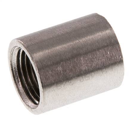 3/8'' NPT Stainless steel Round Socket 16 Bar [2 Pieces]