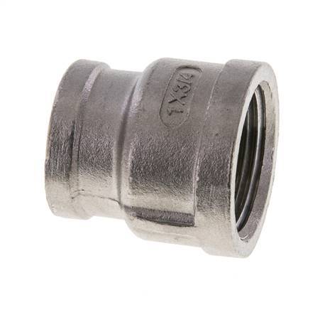1'' NPT x 3/4'' NPT Edelstahl Rundmuffe 16 bar