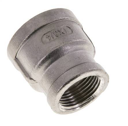 1'' NPT x 3/4'' NPT Edelstahl Rundmuffe 16 bar