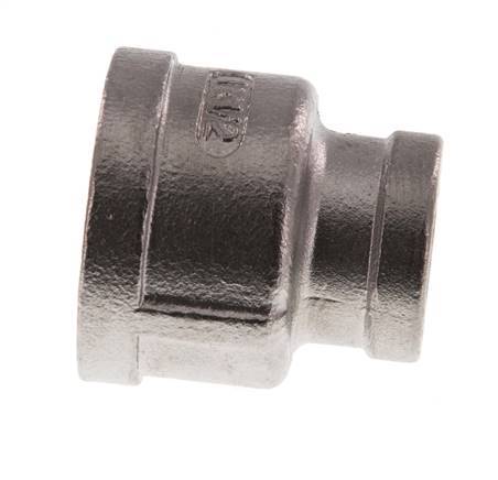 Rp 1'' x Rp 1/2'' Edelstahl Rundmuffe 16 bar