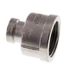 Rp 1'' x Rp 3/8'' Edelstahl-Rundbuchse 16 bar
