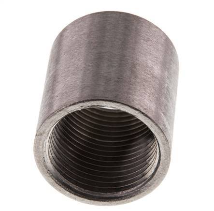 Rp 1'' Edelstahl Rundmuffe 16 Bar