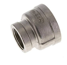 1 1/2'' NPT x 1'' NPT Edelstahl Rundmuffe 16 bar