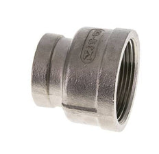 1 1/2'' NPT x 1'' NPT Edelstahl Rundmuffe 16 bar