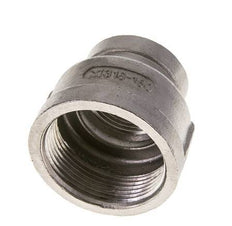 1 1/2'' NPT x 1'' NPT Edelstahl Rundmuffe 16 bar