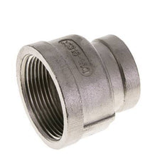 1 1/2'' NPT x 1'' NPT Edelstahl Rundmuffe 16 bar
