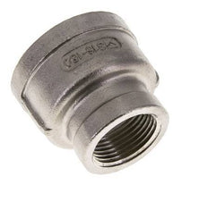 1 1/2'' NPT x 1'' NPT Edelstahl Rundmuffe 16 bar