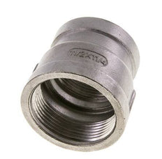 1 1/2'' NPT x 1 1/4'' NPT Edelstahl Rundmuffe 16 bar