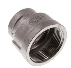 Rp 1 1/2'' x Rp 1'' Edelstahl Rundmuffe 16 Bar