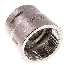 Rp 1 1/2'' x Rp 1 1/4'' Edelstahl Rundmuffe 16 Bar