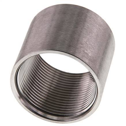 Rp 1 1/2'' Edelstahl Rundbuchse 16 Bar